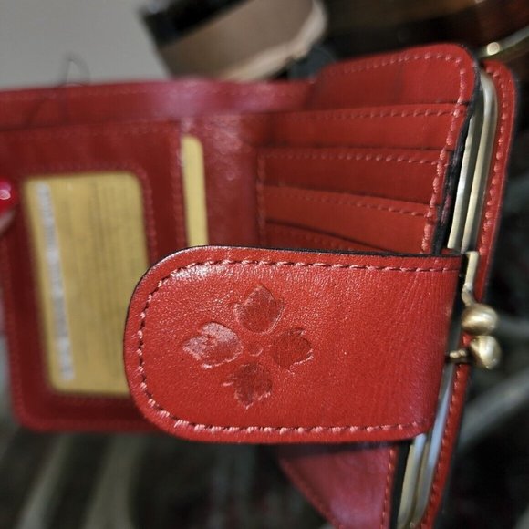 Patricia Nash Iberia Tropical dreams leather multi wallet - Picture 2 of 8